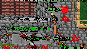 Kazzom on screen