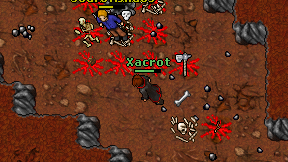 Xacrot on screen