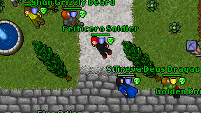 Feiticero Soldier on screen