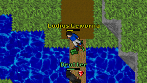 Lodius Geworna on screen