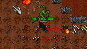 Mooth Damus on screen