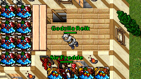 Godzila Reik on screen