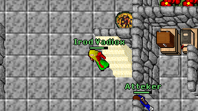 Irod Vadiox on screen