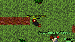 Vervia Cron on screen