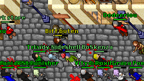 Biff buten on screen