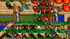 Speed Fox on screen