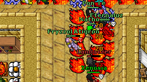 Fryzzol Atigron on screen