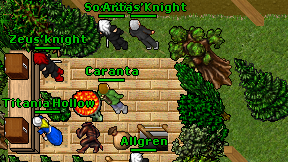 Artas'Knight on screen