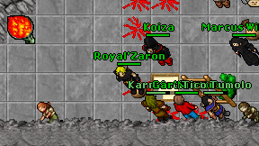 Royal'Zaron on screen