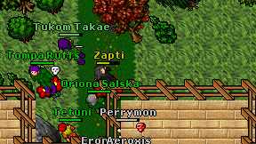 Zapti on screen