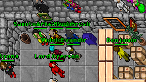 Evandir on screen