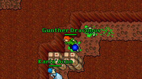 Gunther Draconus on screen