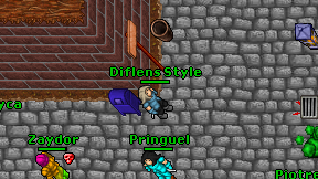 Diflens Style on screen