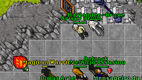 Arisky Druid on screen