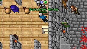 Sorcerer Arcio on screen