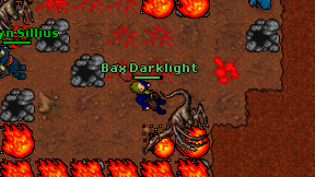 Bax Darklight on screen
