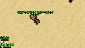 Garu Deathbringer on screen