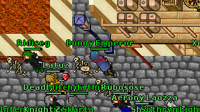 Bunny Emperor on screen