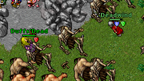 Duffs'Dead on screen