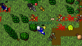 Halienbomba on screen