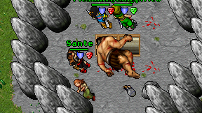 Sante on screen