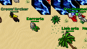 Korreria on screen