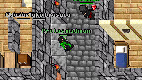 Protos madman on screen