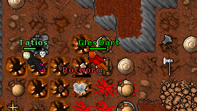 Gles Dart on screen