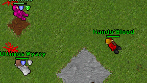 Nando'Blood on screen