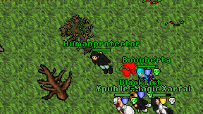 Humanprotector on screen
