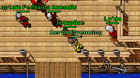 Aeron Elvenwing on screen