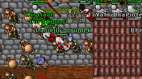 Daniello-druidek on screen