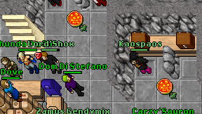 Kaospaos on screen