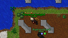 Valakas knight on screen