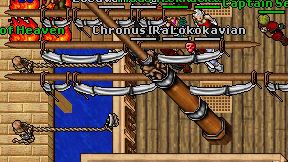Chronus Dragon on screen