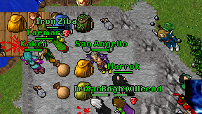 San Angello on screen
