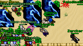 Dilinja on screen