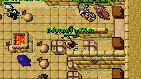 Demmon of War on screen