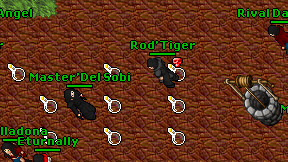 Rod'Tiger on screen