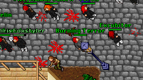 Burning Terror on screen