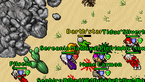 Darth'star on screen