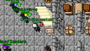 Dark Elementalz on screen