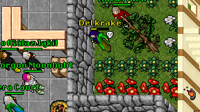Del krake on screen