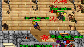 Dark Sharion on screen