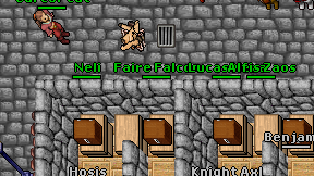 Faire Falcon on screen