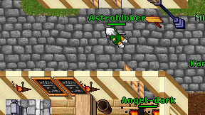 Astrobloker on screen