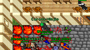 Carade Ninjio on screen