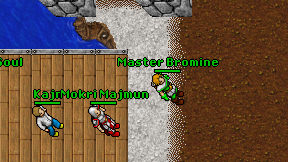 Master Bromine on screen