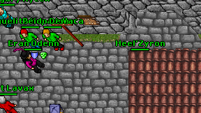 Heel'Zyron on screen