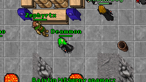 Deammon on screen